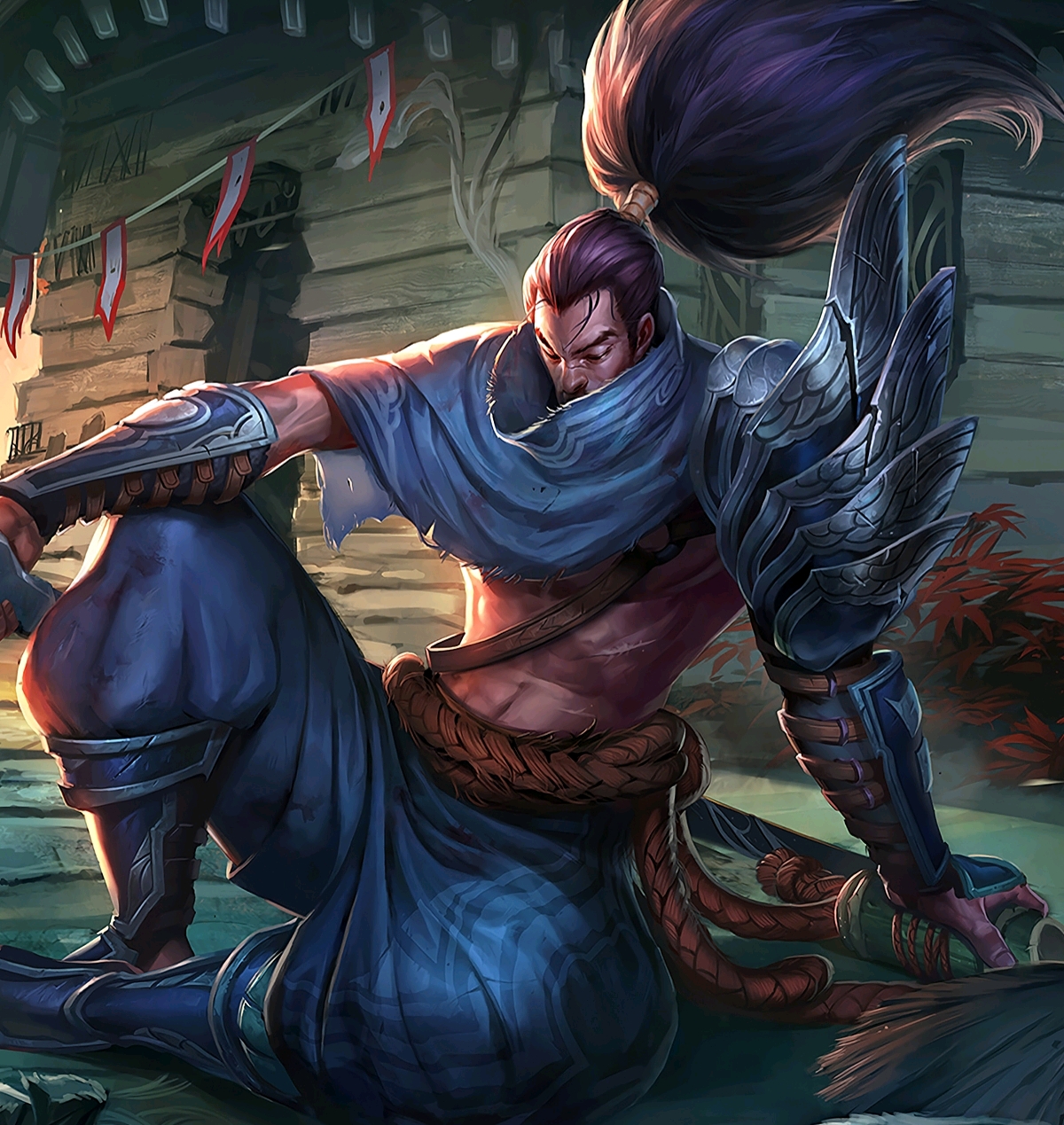 用外角拉开 用外角拉开